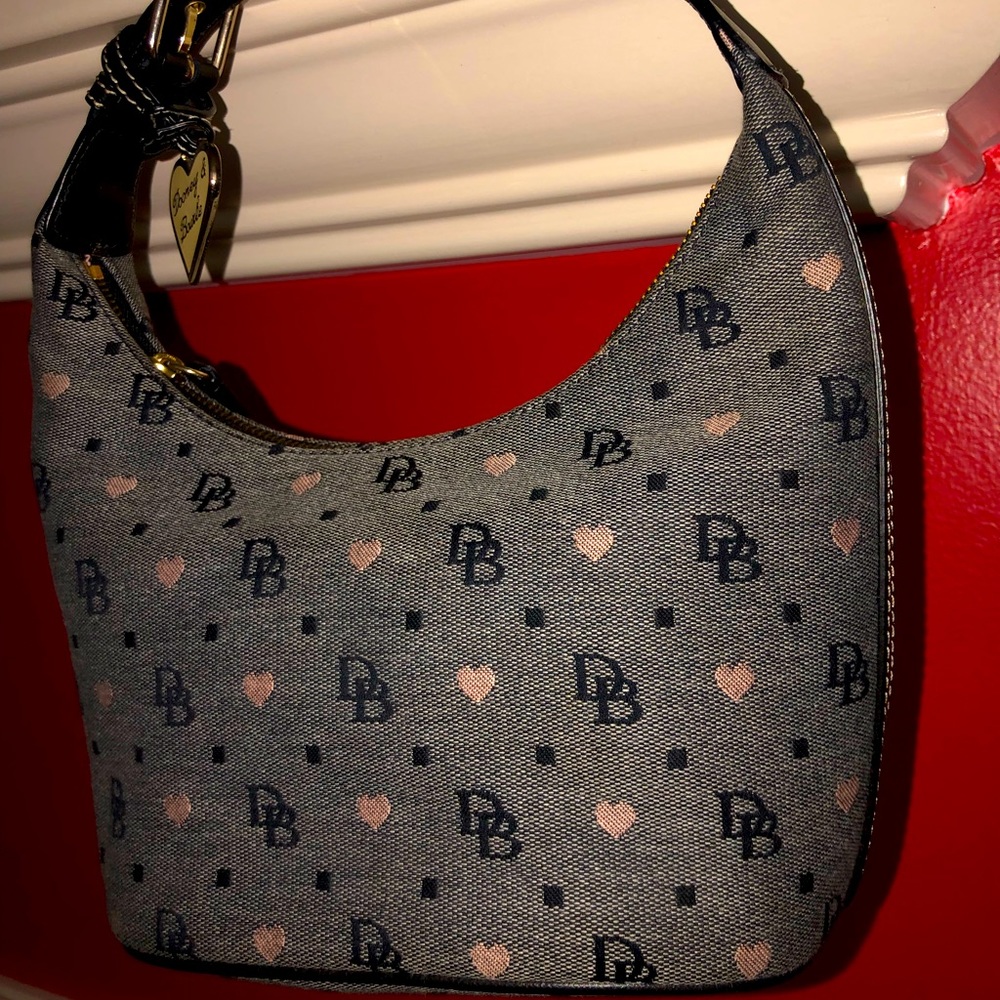 Small Gray Dooney and Bourke Hobo